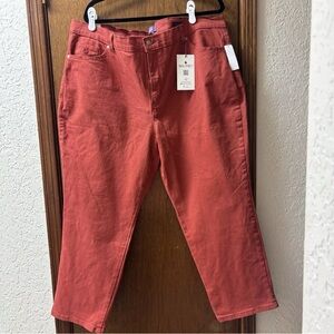 Gloria Vanderbilt Amanda The Original Slimming Jean Size 24W Short Made In Egypt